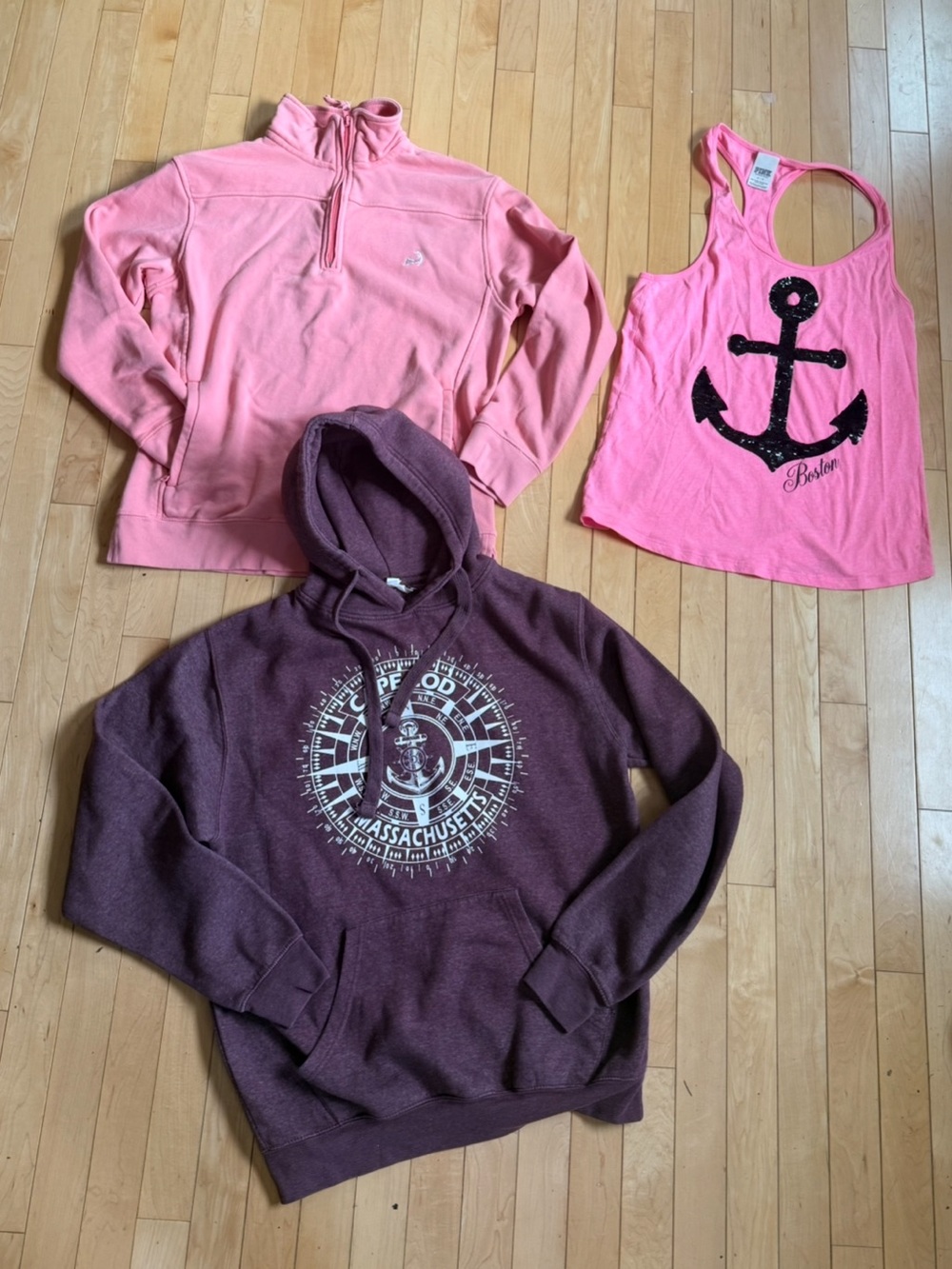 Cape Cod & Boston Coastal Bundle | Sweats & Tank fits medium (Cuffys, The Cape)